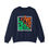Thumbnail: a sweatshirt with bold text on the front the reads Love Peace Music