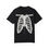 Thumbnail: A Black t-shirt with the ribs skeleton on the front