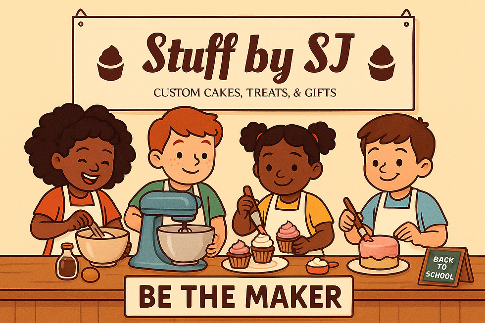 SJ's "Be The Maker" Back to School Day Camp 9/2