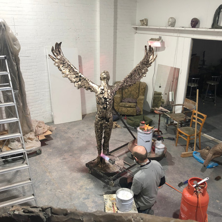 "Angel" by John O Connor www.johnoconnorsculptor.co.uk