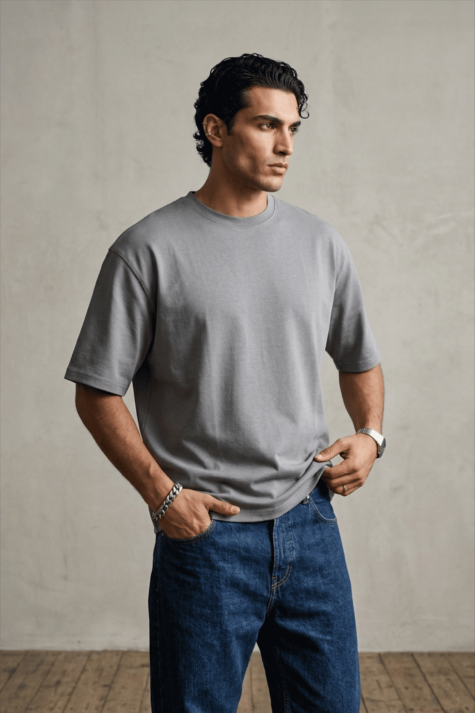 Thumbnail: GREYJERSY 100% COTTON OVERSIZE T-SHIRT