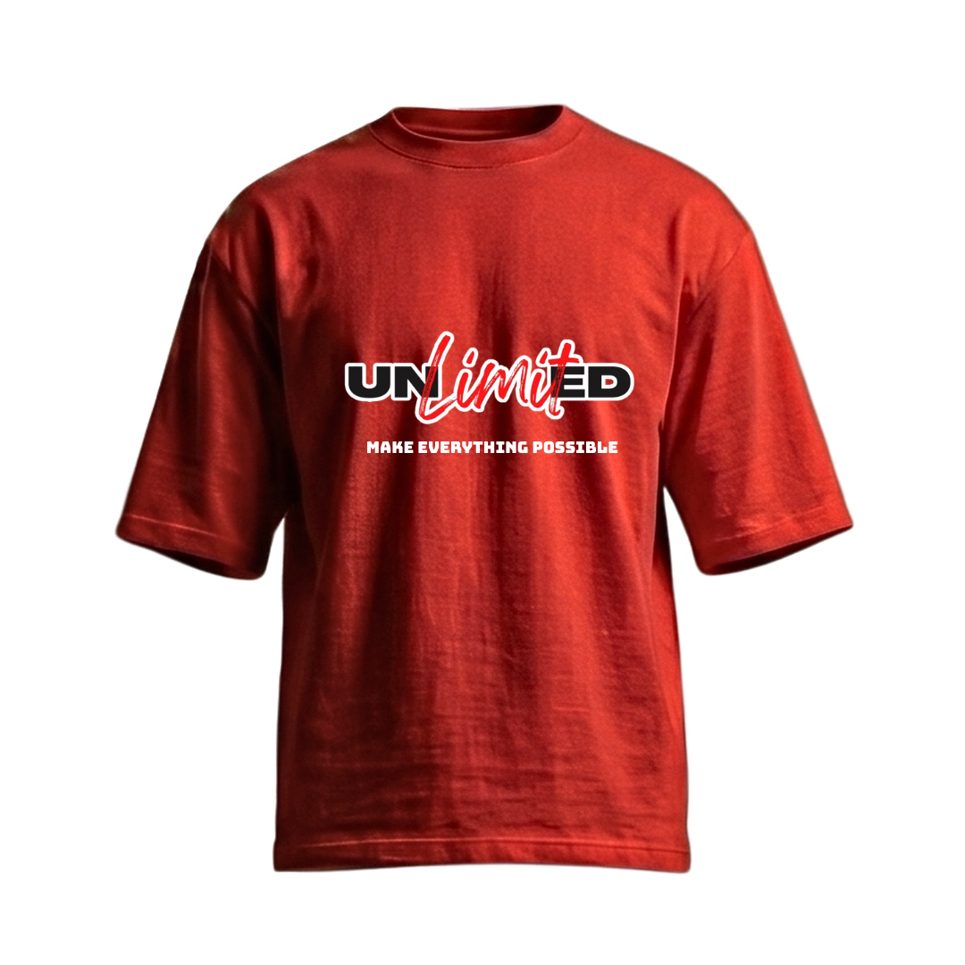 PRINTED JERSY 100% COTTON OVERSIZE T- SHIRT