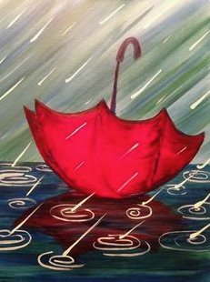 October Art Uncorked! inspiration piece.