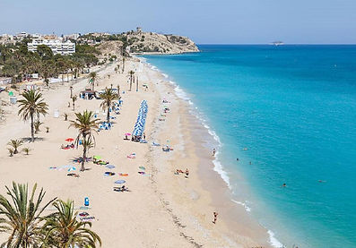 Villajoyosa beach