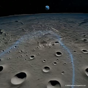 ON THE DARK SIDE of the moon!