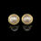 Thumbnail: Button pearl studs