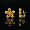 Thumbnail: Divine golden nectar earrings