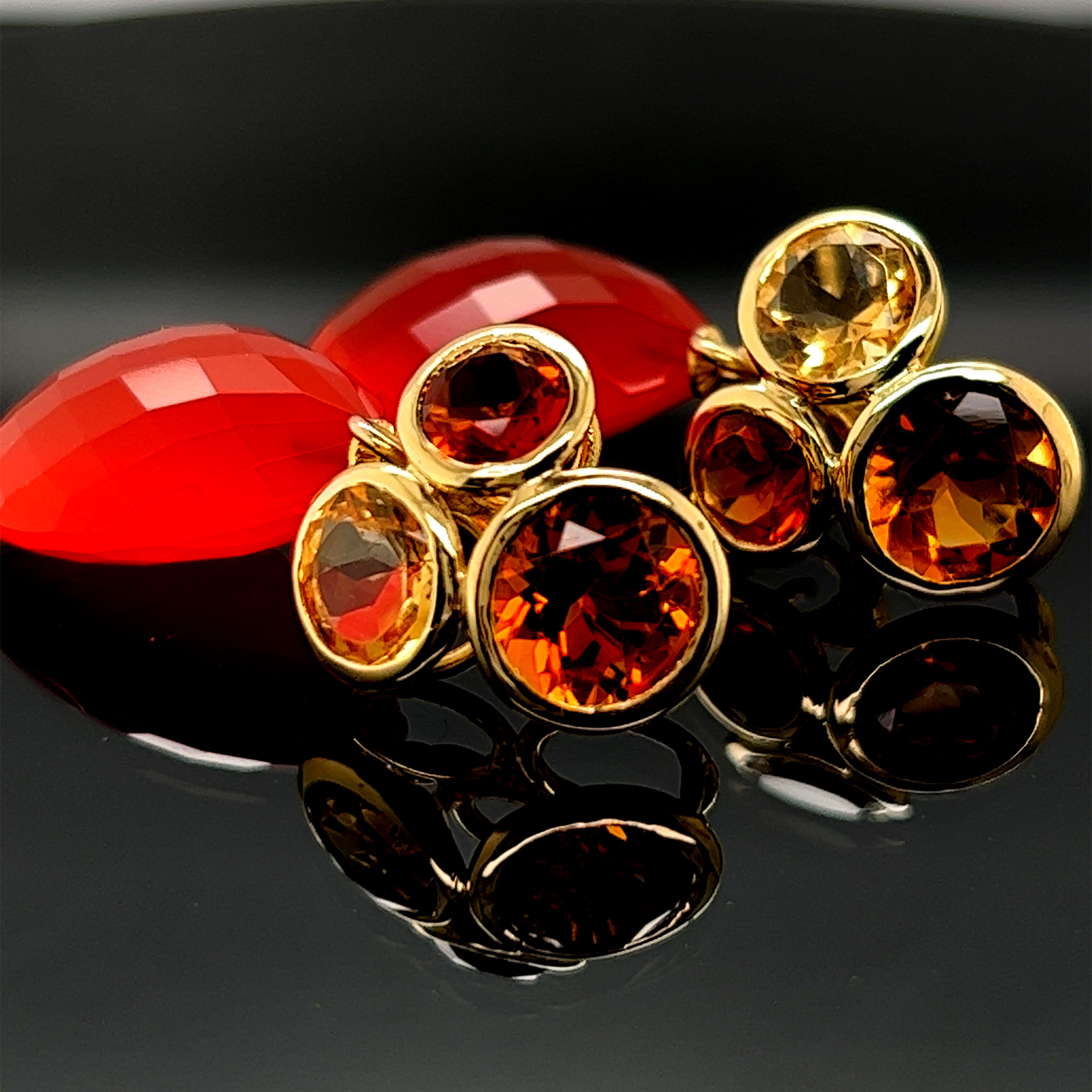 Sunsets kiss earrings