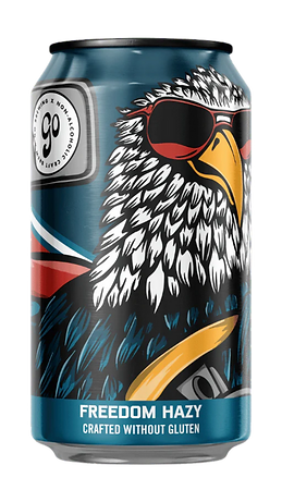 Go Brewing Freedom Hazy IPA: No Gluten