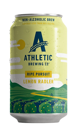 Athletic Brewing Co. Ripe Pursuit Lemon Radler