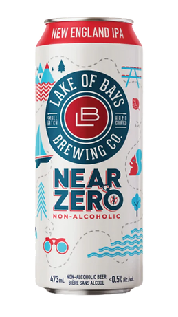 Lake of Bays Brewing Company Near Zero New England IPA Non Alcoholic