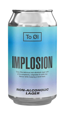 To Øl Implosion Non-Alcoholic Lager