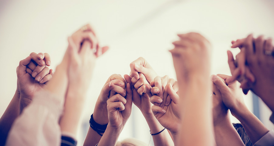 Women Holding Hands