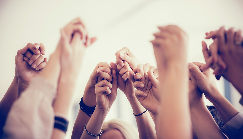 Women Holding Hands