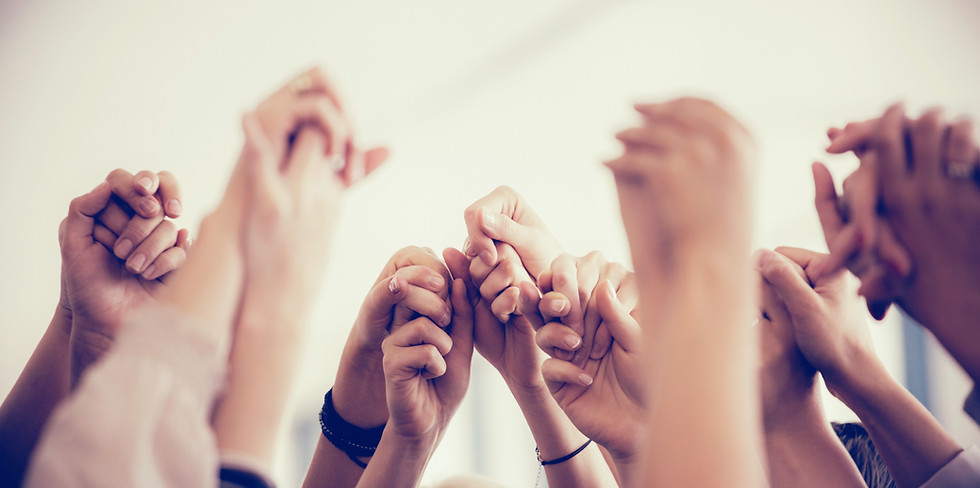 Women Holding Hands