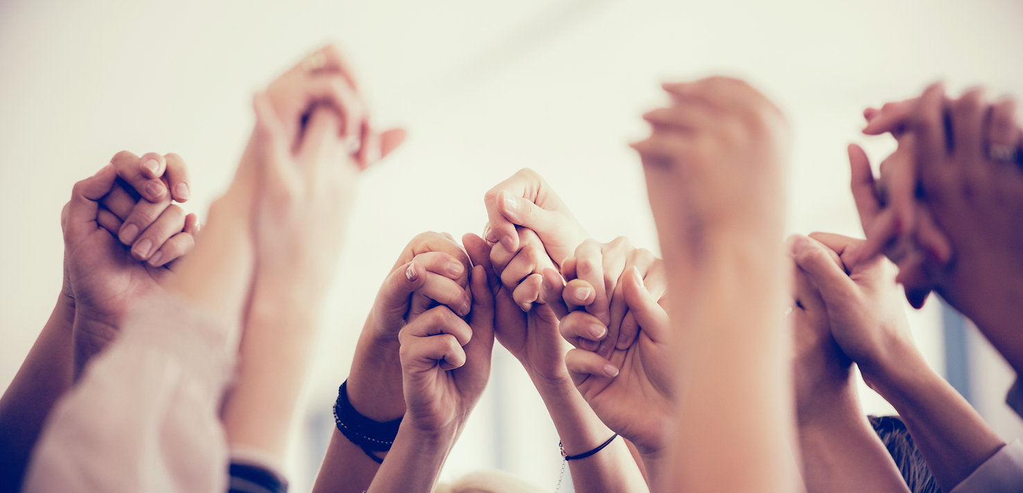 Women Holding Hands
