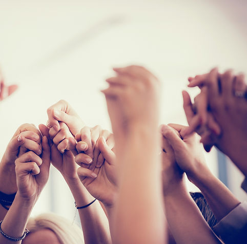 Women Holding Hands
