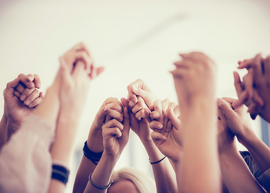 Women Holding Hands