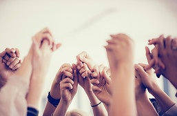 hands in the air