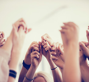Women Holding Hands