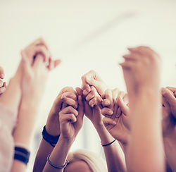 Women Holding Hands