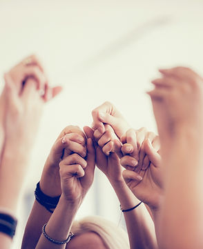 Women Holding Hands