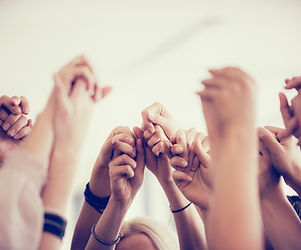 Women Holding Hands