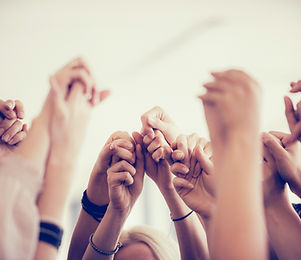 Women Holding Hands