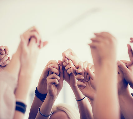 Women Holding Hands