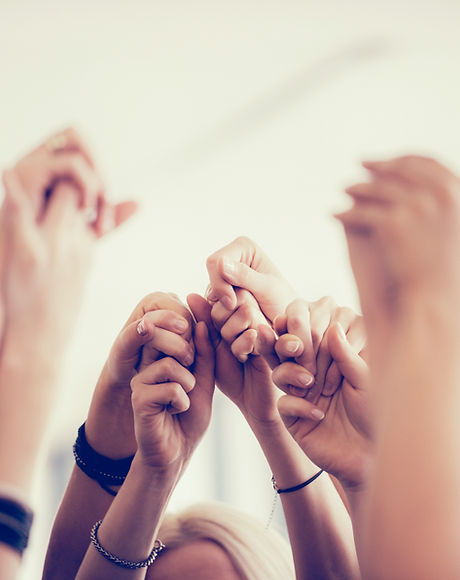 Women Holding Hands