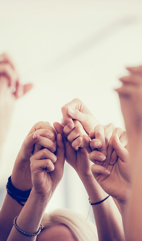 Women Holding Hands