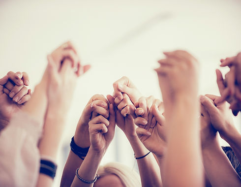 Women Holding Hands