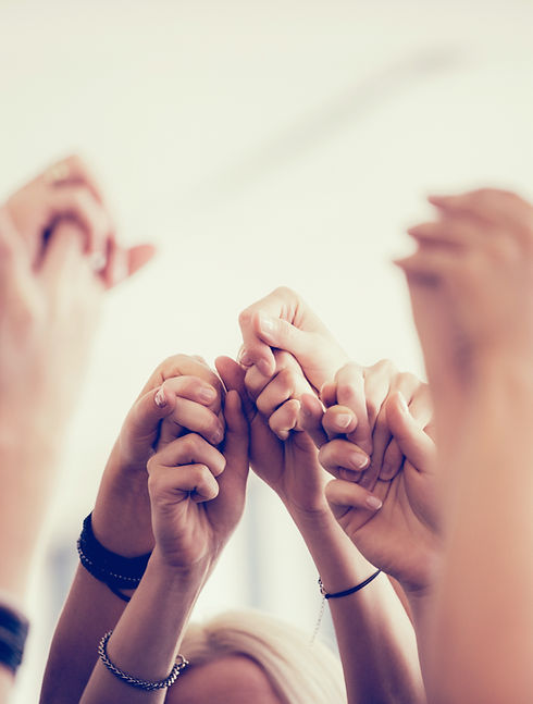 Women Holding Hands