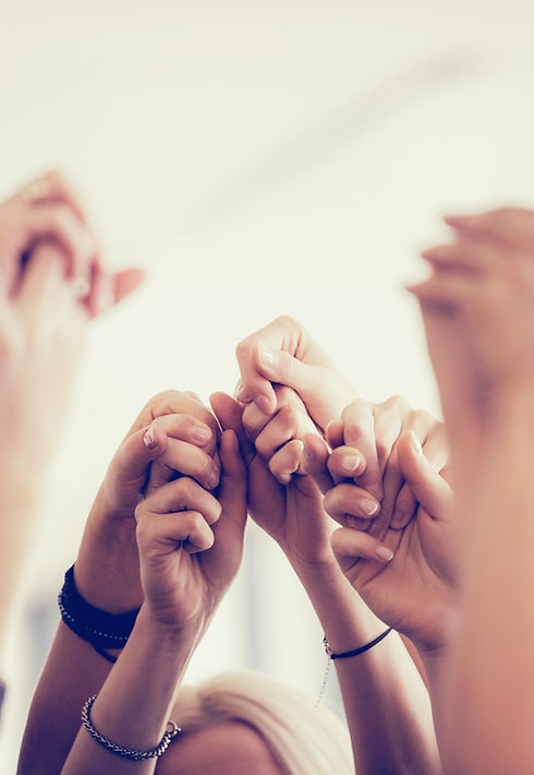 Women Holding Hands