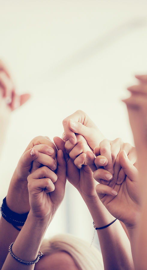 Women Holding Hands