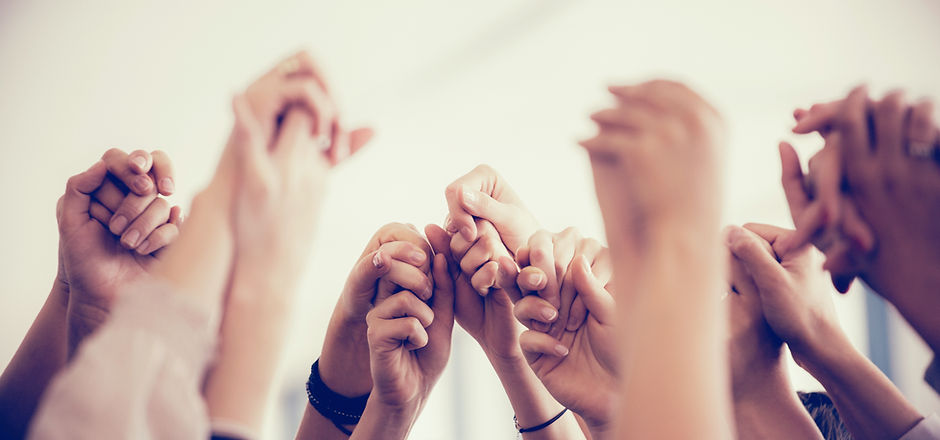 Women Holding Hands