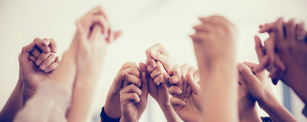 Women Holding Hands