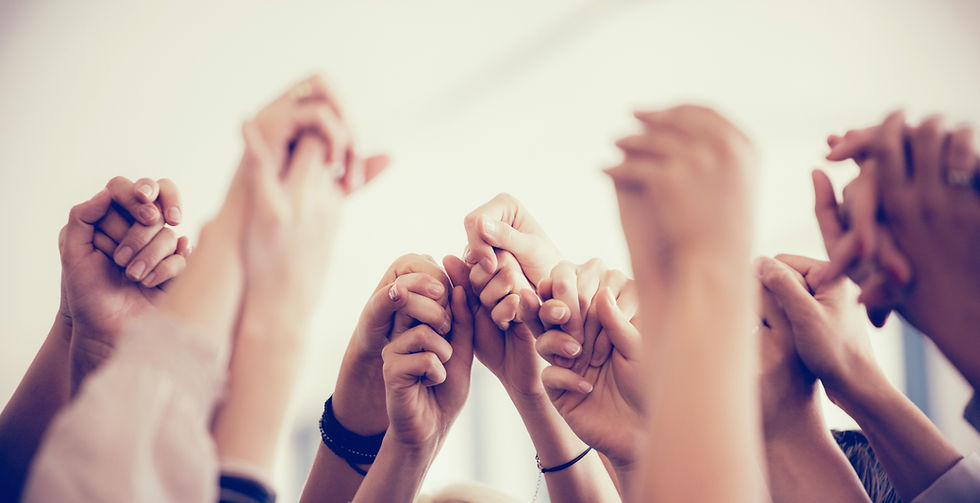 Women Holding Hands