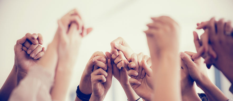 Women Holding Hands