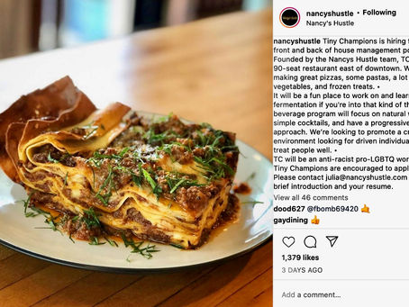Houston Restaurant Tiny Champions Announces Pro-LGBT Hiring & Workplace