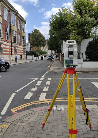 Total station in London