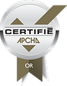 Certification Or de l'APCHQ Provincial