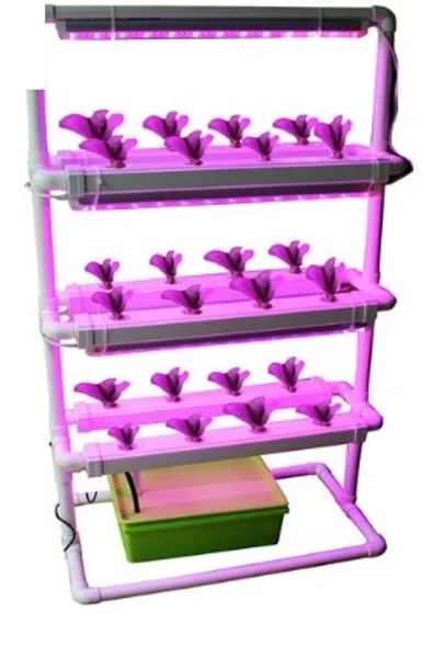 Nft Home Hydroponics System With Grow Light 24 Website