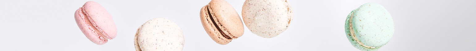 Macarons colorés