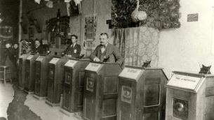 How First Cinemas in 1890's looked like
