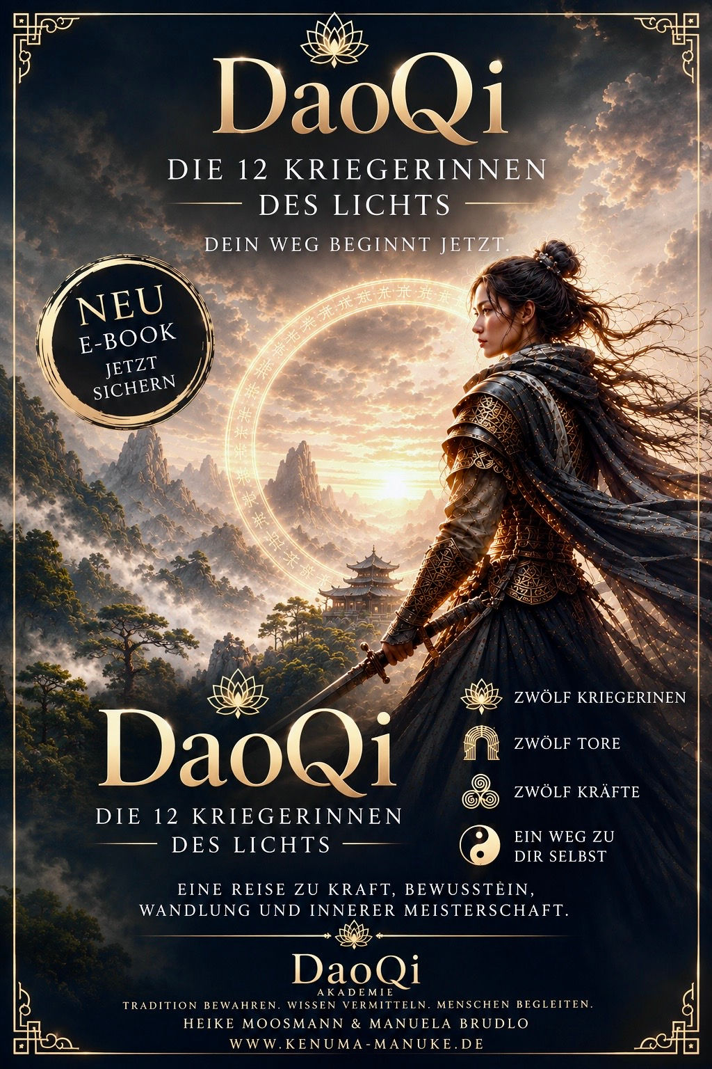 (eBook) DaoQi - Die 12 Kriegerinnen des Lichts Der Weg der inneren Meisterschaft