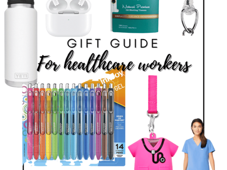 gift guide for healthcare workers