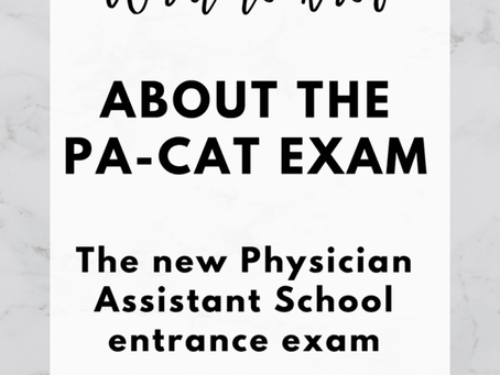 What to know about the PA-CAT Exam