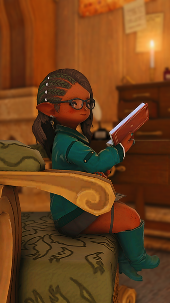 A picture of Mitan Pontan-Max, a Lalafell character in FFXIV.