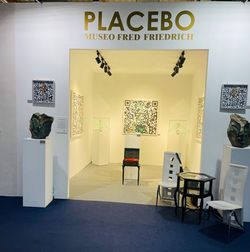 Silver Placebo & QR Matrix Placebo